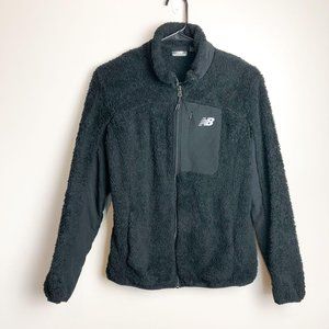 New Balance Black Sherpa Fleece jacket